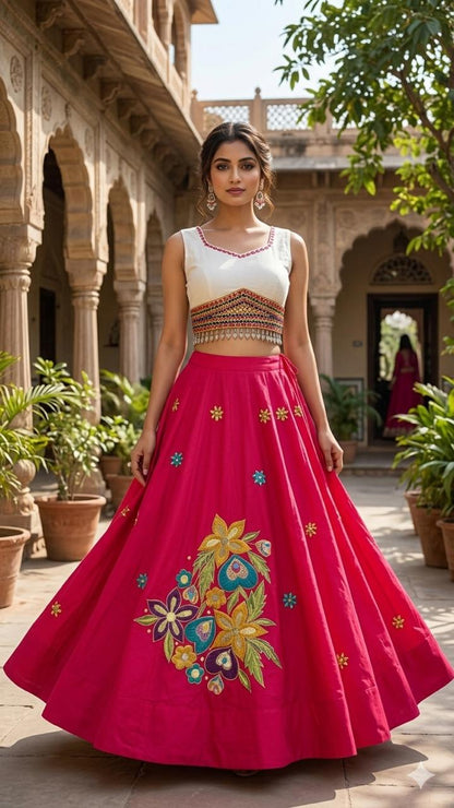 NOOR E NAVRATRI SET D
