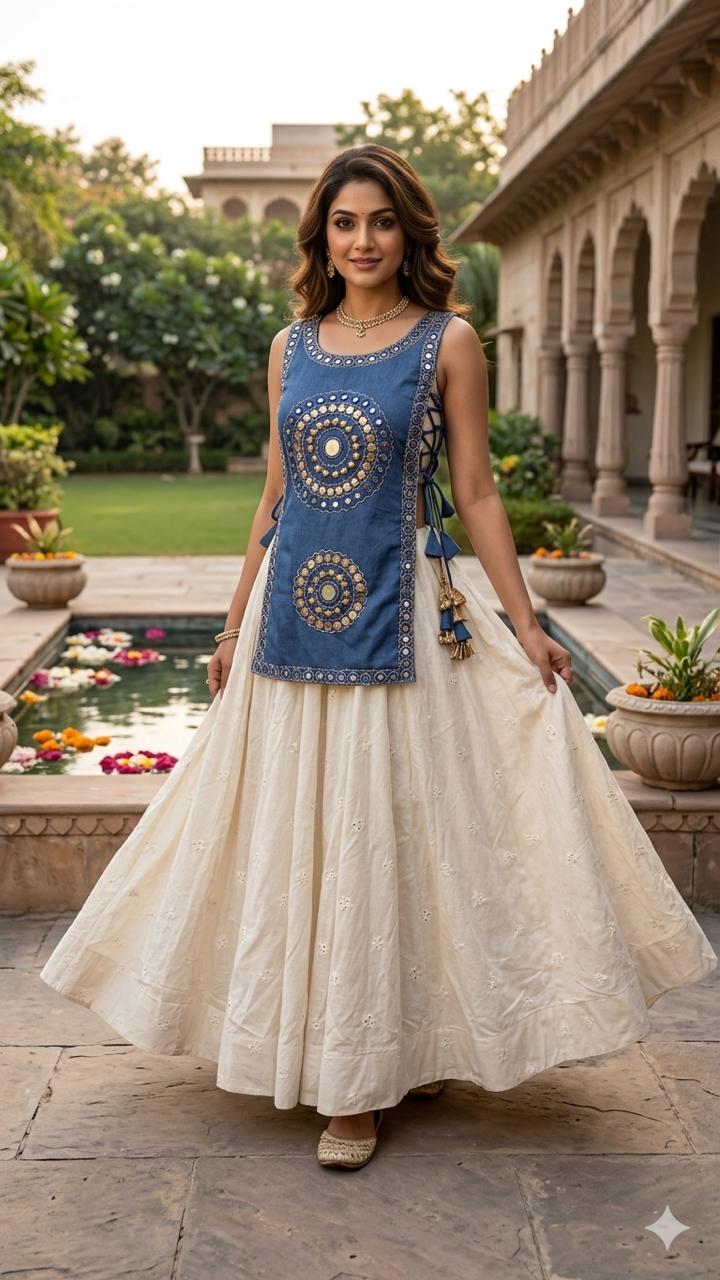 MAUVE MEHFIL SET D