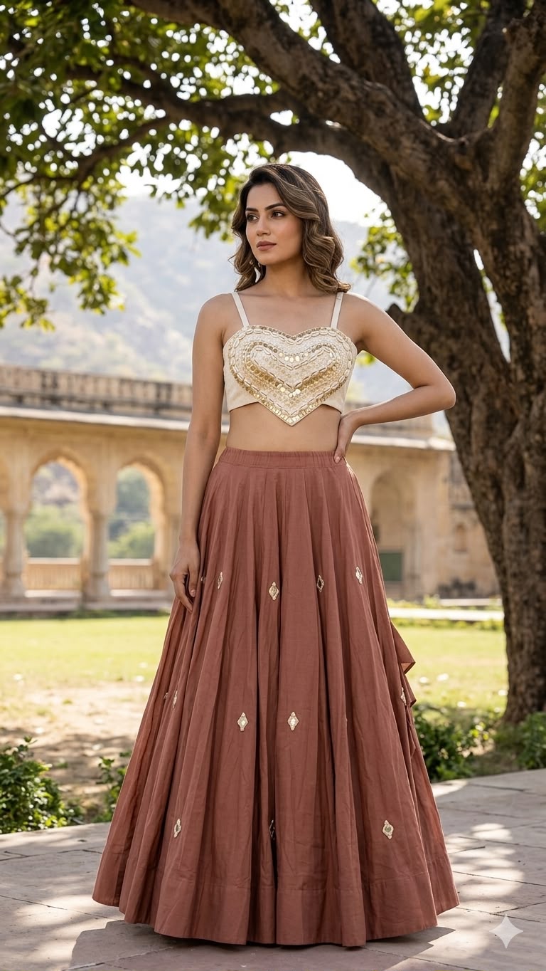 KESARIYA TWIRL TALE SET D