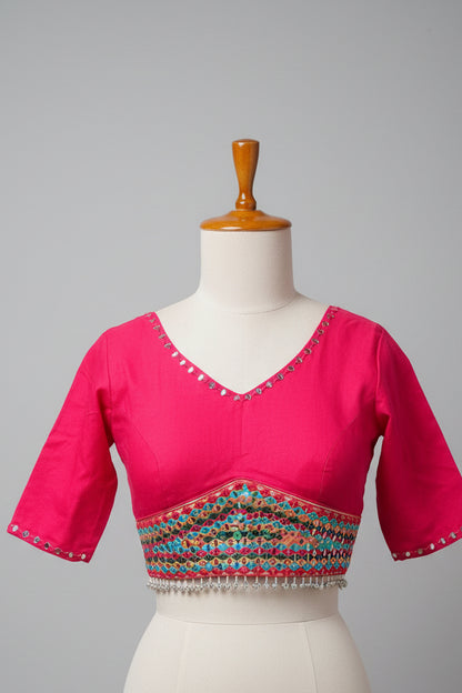 TEAL AND FUCHSIA HEIRLOOM SET D
